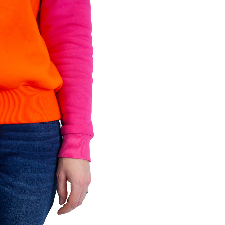 Bright coloured sweatshirt for dog lovers