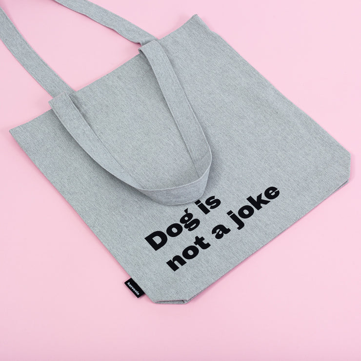 printed dog tote bag